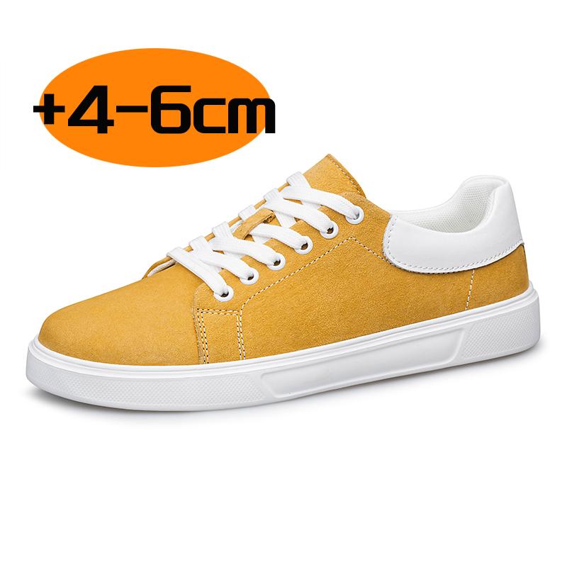 Mode Echtes Leder Herrenschuhe Luxus Herren Sneaker Frühling Herbst Vulkanisierte Schuhe Outdoor Sportschuhe Mode Skateboard Schuhe
