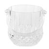 Household Acrylic Ice Container Diamond Pattern Ice Bucket with Handle Bar KTV SuppliesDiamond