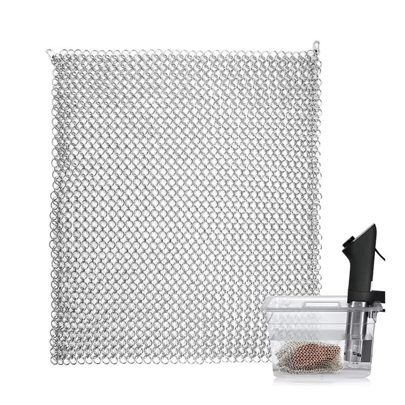 Food Grade Stainless Steel Sous Vide Mesh Bag Sink Weight Keep Food Immersed Reusable Cooking Accessory