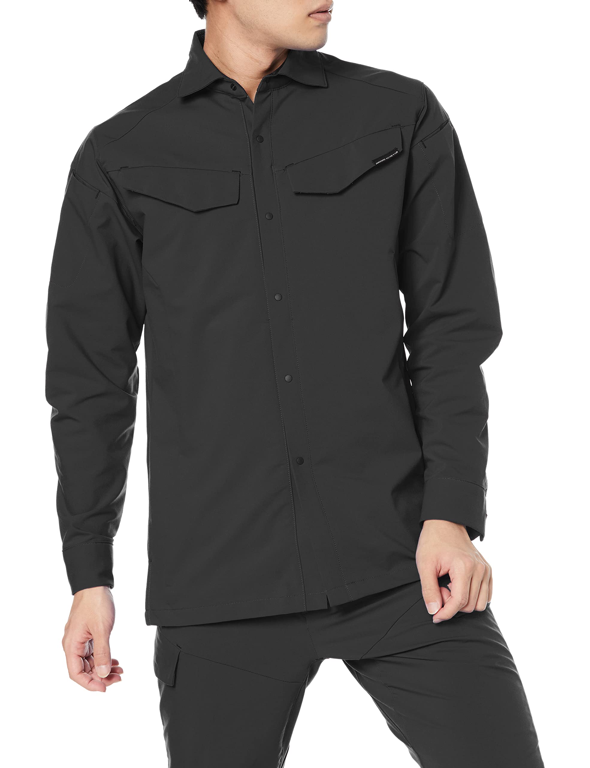 

COCOS Nobuoka A-9188 4-Way Stretch Long Sleeve Shirt, Charcoal, Size S