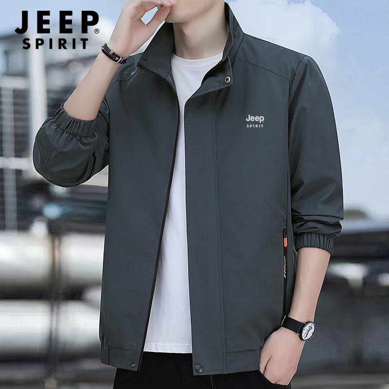 JEEP SPIRIT Men's Casual Slim Fit Jacket
