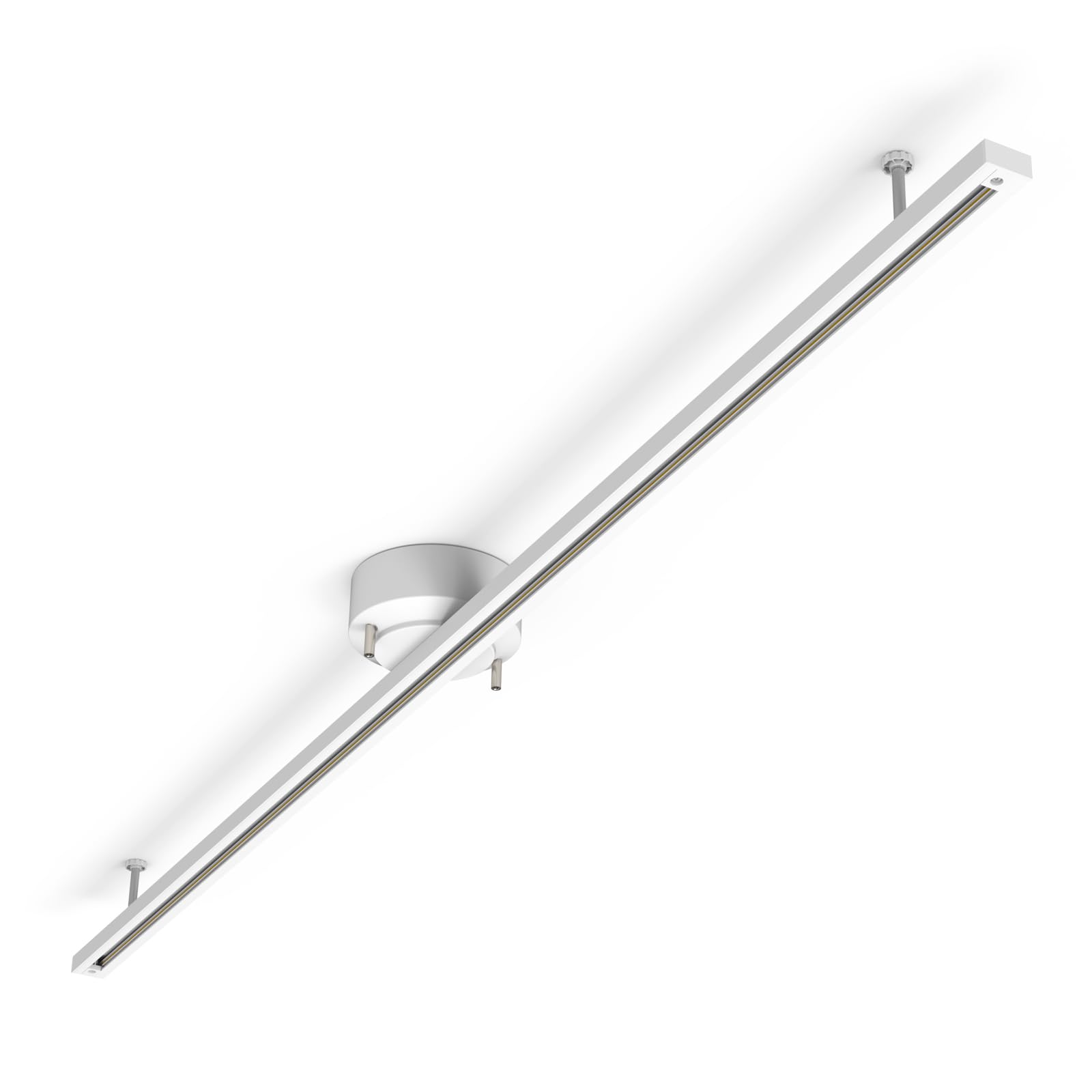 

Coizabera 1.5m Duct Rail, Lighting Rail, Light Rail, Wiring Duct Rail, Ceiling Mount, No Installation Required, Freely Adjustable Position, Ideal for