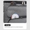 Practical Oxfords Fabric Sewing Accessories Case with Shoulder Strap Foldable Design For Handmade Craft Storage