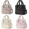 Insulated Lunch Box Double Deck Puffer Tote Easy To Use Lunch Bag  Outdoor