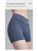 2025 Nude Feel Women's Yoga Peach Butt Fitness Shorts - Summer Three-Quarter Length for Running and Sports
