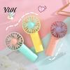Outdoor Portable Fan USB Rechargeable Mini Handheld Speed Adjustable Summer Cooling Quiet Travel Small Personal