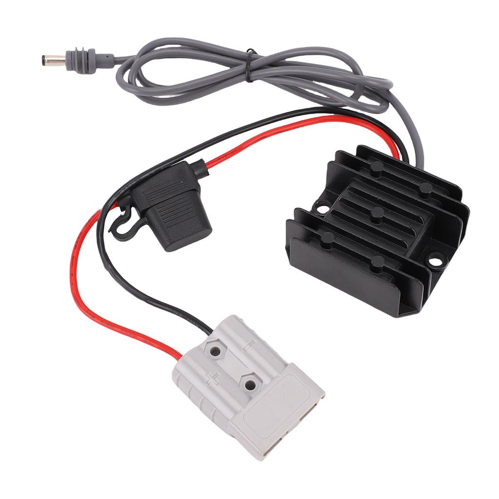 Power Cable Converter Fit for 50A 12V to 30V Boost Power Adapter with Waterproofing Port
