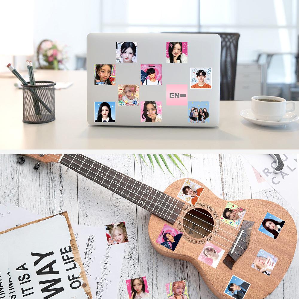 Skzoo Idol Roll Stickers 500 Pcs Adhesive Labels For DIY Journal Scrapbook Phone Case Polaroid Decoration Fans