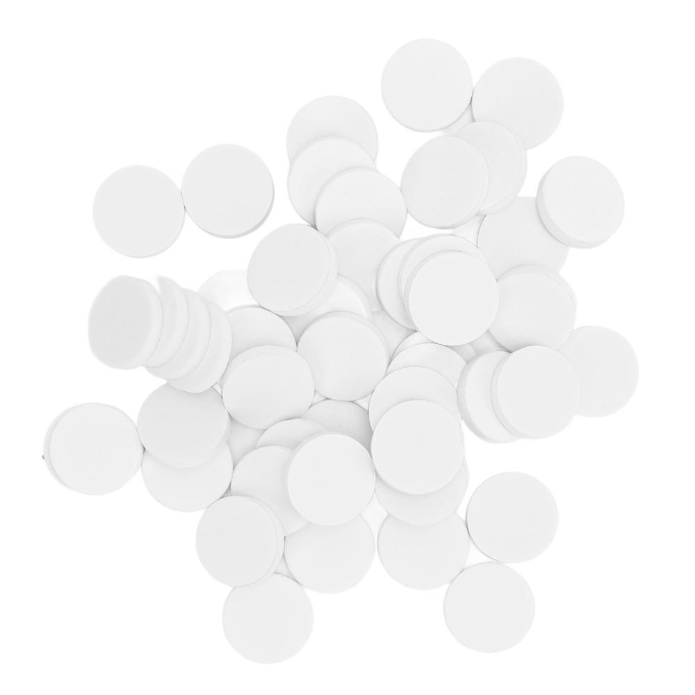 50pcs 25Mm Diameter Self Adhesive Nail Sanding Pad Professional Salon Manicure Use