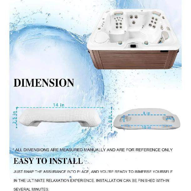 77228 1411501 Whirlpool-Spas Kissen Passend für Hot Spring Highlife Serie Spas von 2014-Aktuell: Aria, Gesandter, Grandee, Jetsetter,