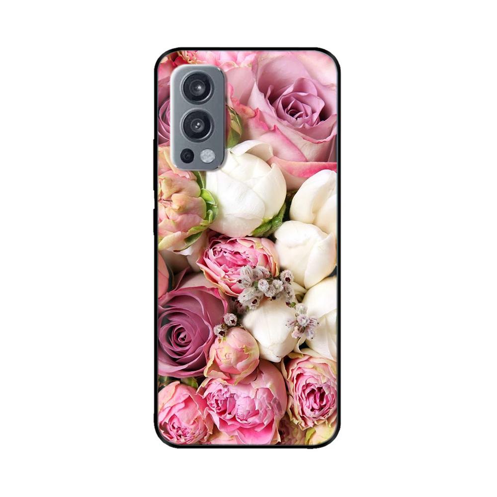 Für OnePlus Nord 2 5G Hülle Nord2 Bumper 6,43 Zoll Weiche TPU Silikon Hülle für One Plus Nord 2 5G Case Cartoon Rückseite Hülle