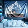 RMS Titanic Print Tapestry, Lightweight Wall Hanging, for Bedroom, Dorm, Living Room, Home Art Decor, Birthday Christmas Gift for Friends