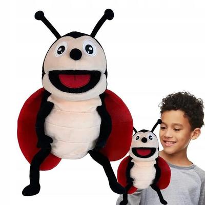 PLUSH PUPPET TOY LADYBUG THEATER 30cm