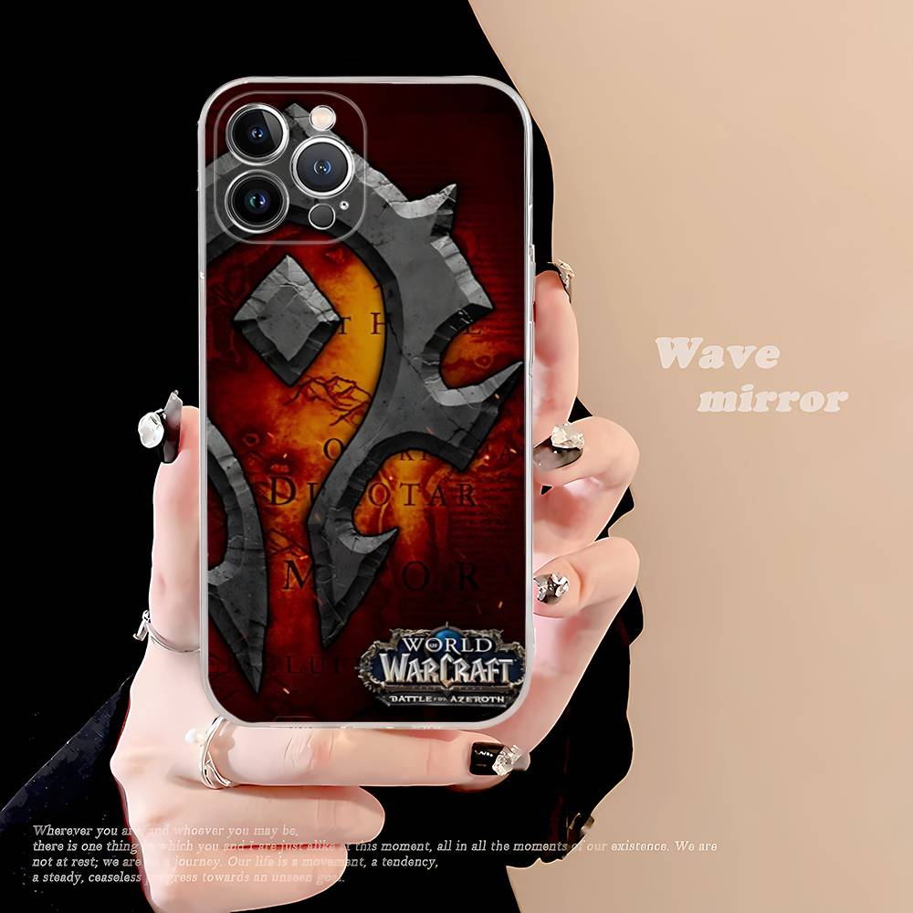 Web Game W-WarcraftS Fit For IPhone 16 15 Promax Phone Case IPhone 14 11 12 High End 13 Pro Silicone
