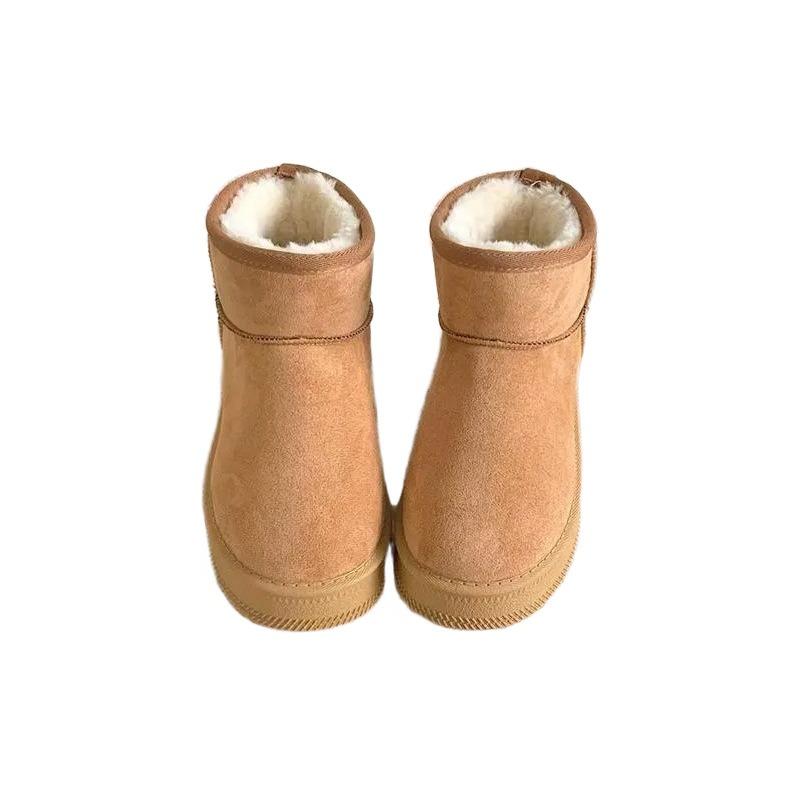 Non-slip and Cold-proof Cotton Boots, Piled and Thickened Cotton Shoes, Snow Boots, New Warm Cotton Shoes In Winter, Women's Shoes