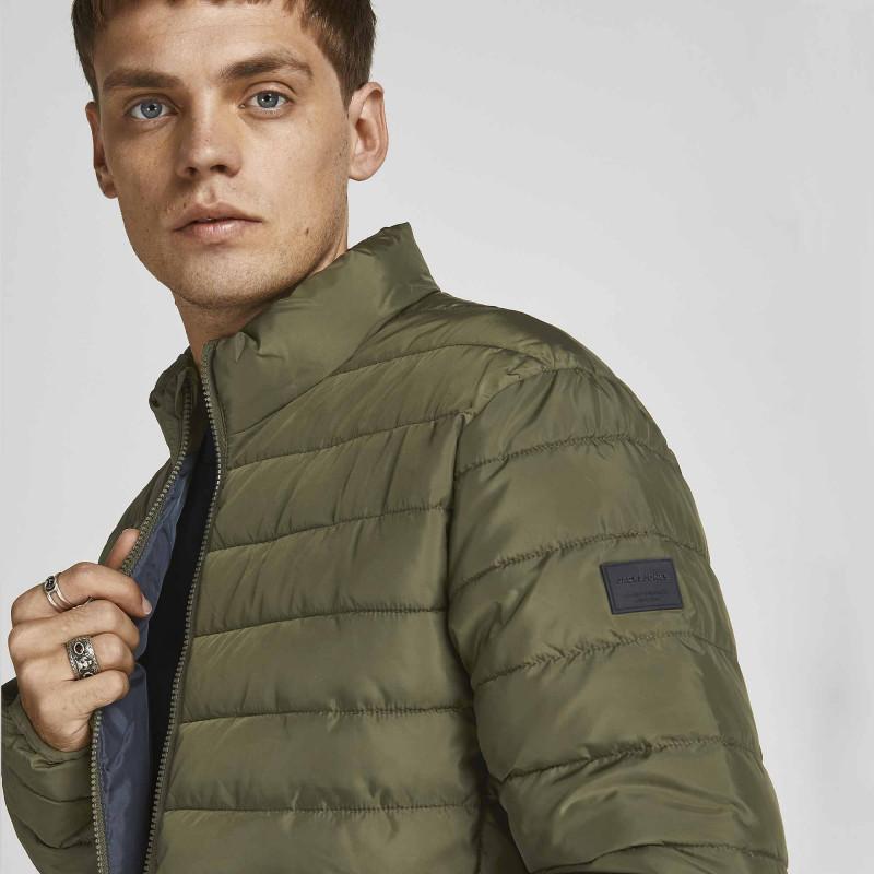 

Стеганый мужской пуховик с длинными рукавами JACK & JONES