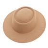 Wool Top Hat Women'S Autumn And Winter Extended Brim Hat French Retro Warm Jazz Hat Manufacturer