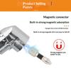1/4 "Hex Magnetic Ring Screwdriver Bits Drill Hand Tools Drill Bit Extension Rod Quick Change Holder Drive Guide Screw Drill Tip