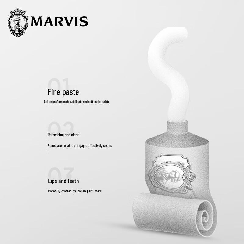 MARVIS Silver Whitening Mint Toothpaste 2-Pack