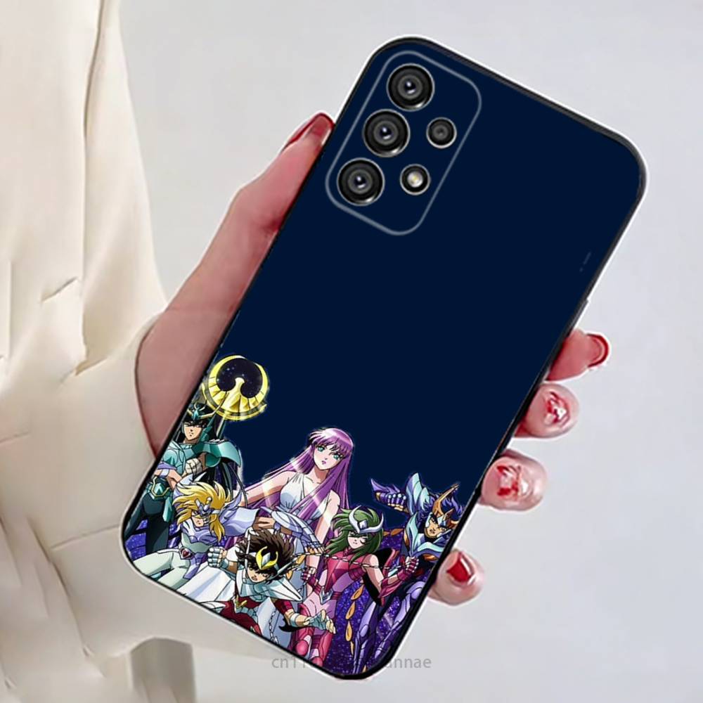 S-Saint Seiya Knights Zodiac Phone Case for Samsung Galaxy A73,23,53,33,14,24,13,72,22,52,32,54,A34 Soft Cover