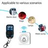 Wireless Lights Switch 433MHz 4 Key RF Relay Receiver Home DIY Remote Control ON/OFF 16A AC 100-240V For Led Bulb Garage Doors