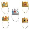 Cosplay Princess Crown Headband Custome Girls Halloween Carnival Party Role Suit Headwear Accessories