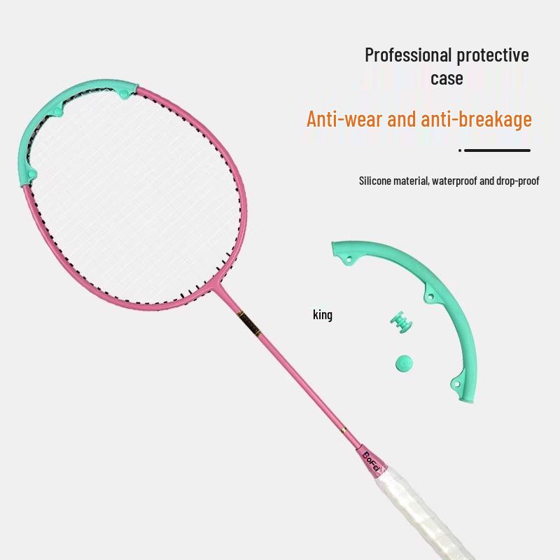 

Badminton Racket Frame Protector: Anti-Wear Silicone Sleeve to Prevent Paint Peeling
