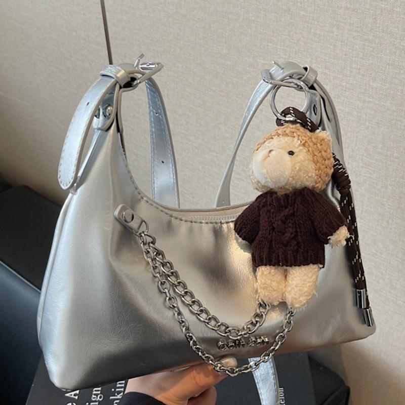 Large capacity bag women's autumn fashionable new casual niche shoulder messenger bag commuter tote bag