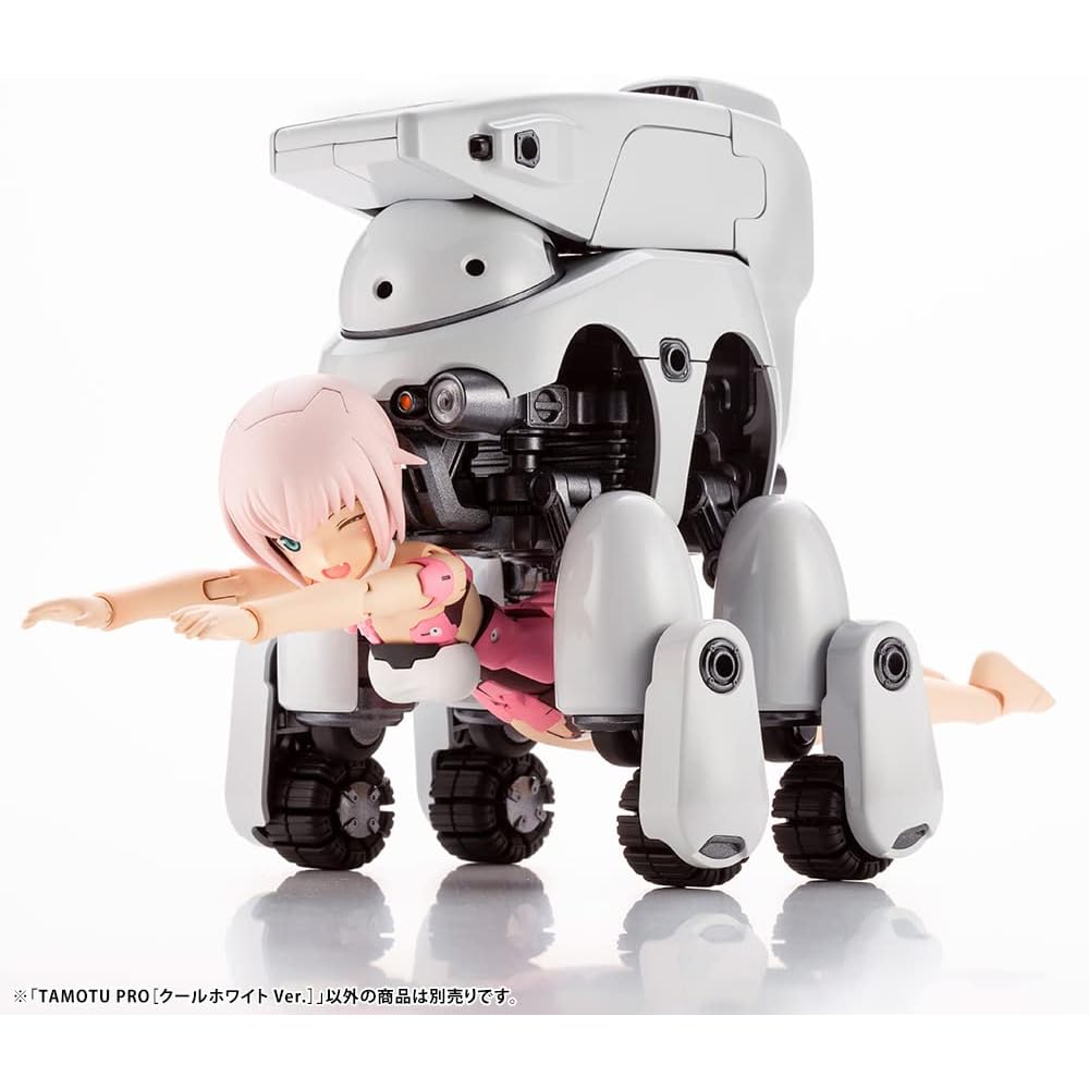 Marut Toys Tamotu Pro Cool White Version 1/12 Scale Plastic Model Approximately 84mm Width