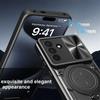 Etui na Samsung Galaxy A06 A16 A26 A36 A56 Pancerne Etui na Telefon z Przesuwną Osłoną Aparatu Dla Samsung A 06 16 26 36 56 5G Uchwyt Pierścieniowy Tylna Pokrywa