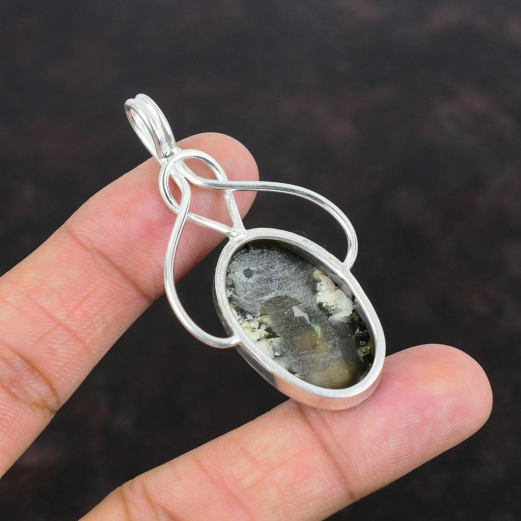 Mother Of Pearl Pendant 925 Sterling Silver Pendant Handmade Boho Jewelry Top Quality Gemstone Pendant Mother Of Pearl Jewelry Gifts For Mom