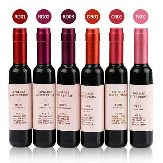 Red Wine Bottle Long-Lasting Lip Tint & Gloss No-Transfer Lip Stain