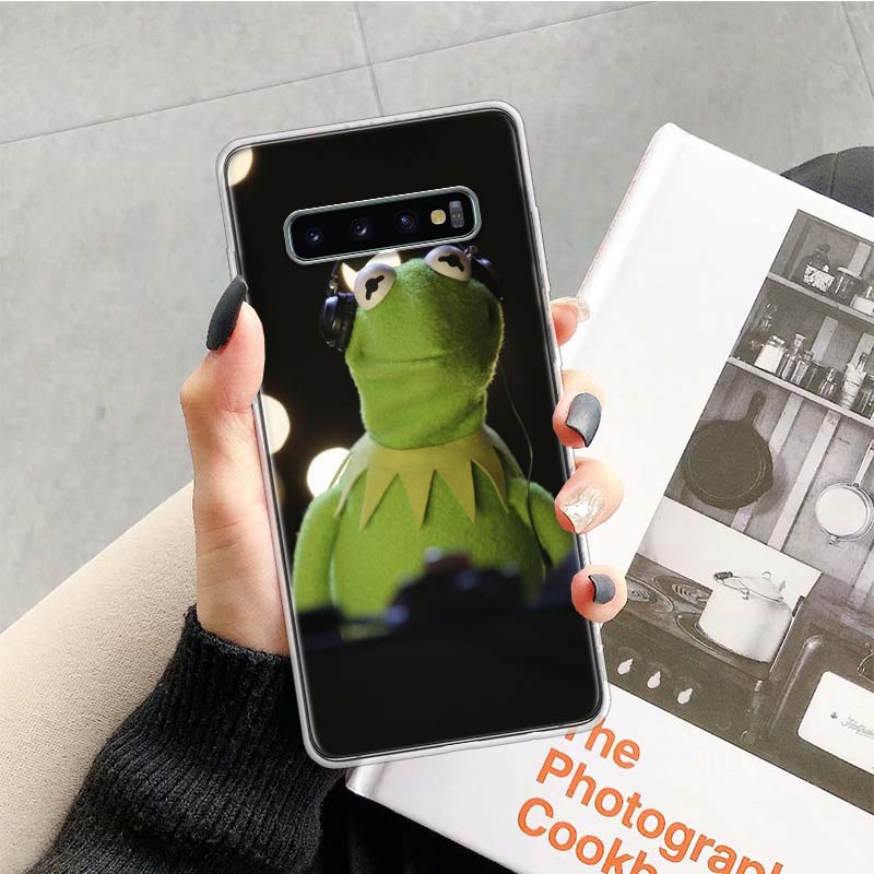 Green frog Phone Case For Samsung Galaxy S26 Ultra S23 S24 S25 Edge S20 FE S21 S22 Plus Soft Print Shell Cover Fundas Galaxy S23
