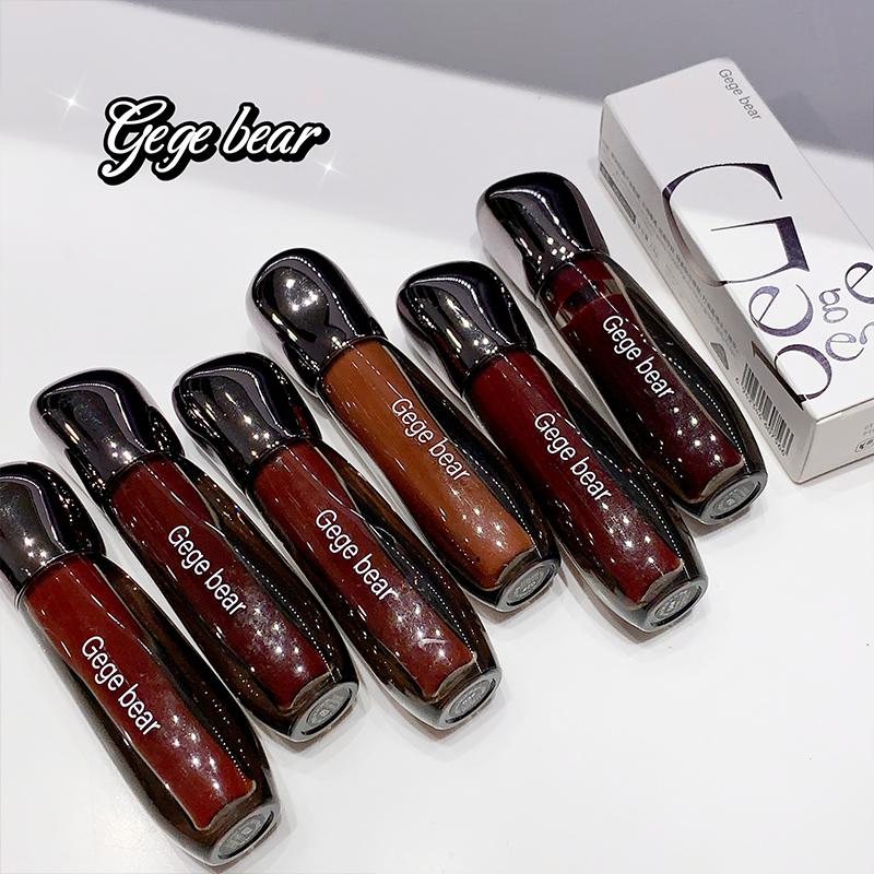 

Gege Bear Mirror Glow Lip Glaze, питательный и увлажняющий блеск для губ, осветляющий морщины на губах и придающий объем бальзам для губ