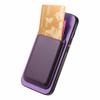 For iPhone Air Case Detachable Magnetic Card Bag Leather Phone Back Cover