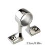 Stainless Steel Hand Railing Fitting Center Bracket for 25mm Tubing Stable Suitable for Watercrafts Marine Boat