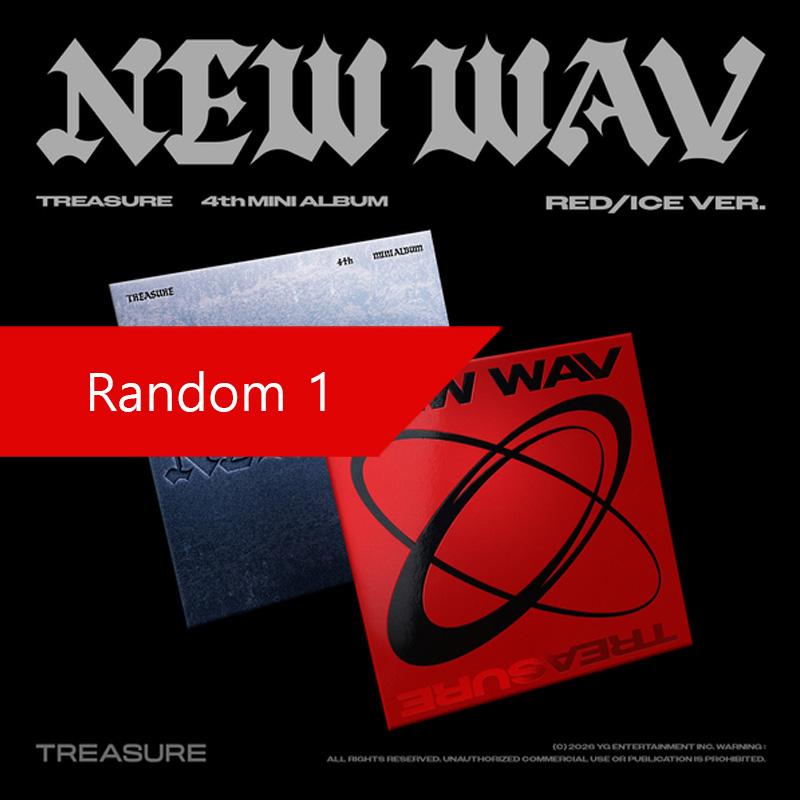 

[ПРЕДЗАКАЗ] TREASURE – 4-й мини-альбом NEW WAV КРАСНАЯ ВЕРСИЯ. / ЛЕД. ВЕР. Random 1pcs