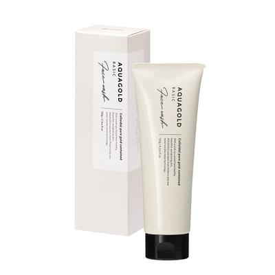 Phiten Aqua Gold Face Wash B 120g White [Face Wash] [Face Cleanser] [Additive-free]