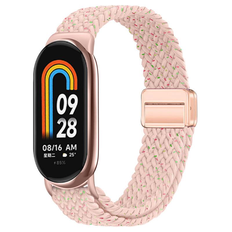 For Xiaomi Mi Band 10 strap Accessories breathable nylon Magnetic Braided Bracelet belt pulseira correas for Xiaomi Mi band 9 8