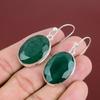 Faceted Zambian Emerald Earring 925 Sterling Silver Earrings Birthstone Earring Designer Jewelry Handmade Gemstone Earrings Gifts For Mother