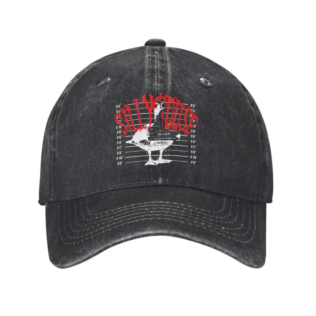 Got Too Silly Funny Saying Goose Meme Unstructured Baseball Cap Distressed Washed Jail Joke Goth Snapback Outdoor Adjustable Hat
