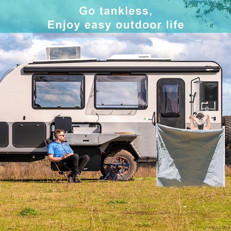 6500W Instant Electric Water Heater Shower Household Digital Display Water Heater Bathroom Shower Hot Water Machine