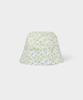 SIO Flower Bucket Hat White