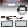 2Pcs LED License Plate Light For Seat Leon 1M Altea Arosa Cordoba Ibiza 6L Toledo 5P Replace OEM 5P0943021