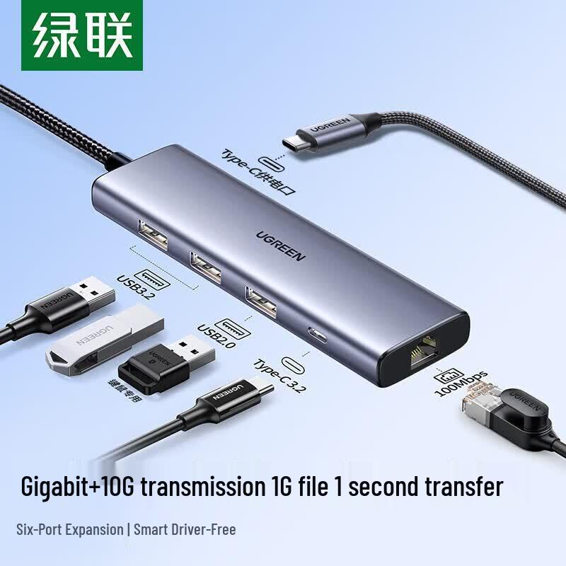 UGREEN CM512 USB 3.2 6-in-1 Docking Station