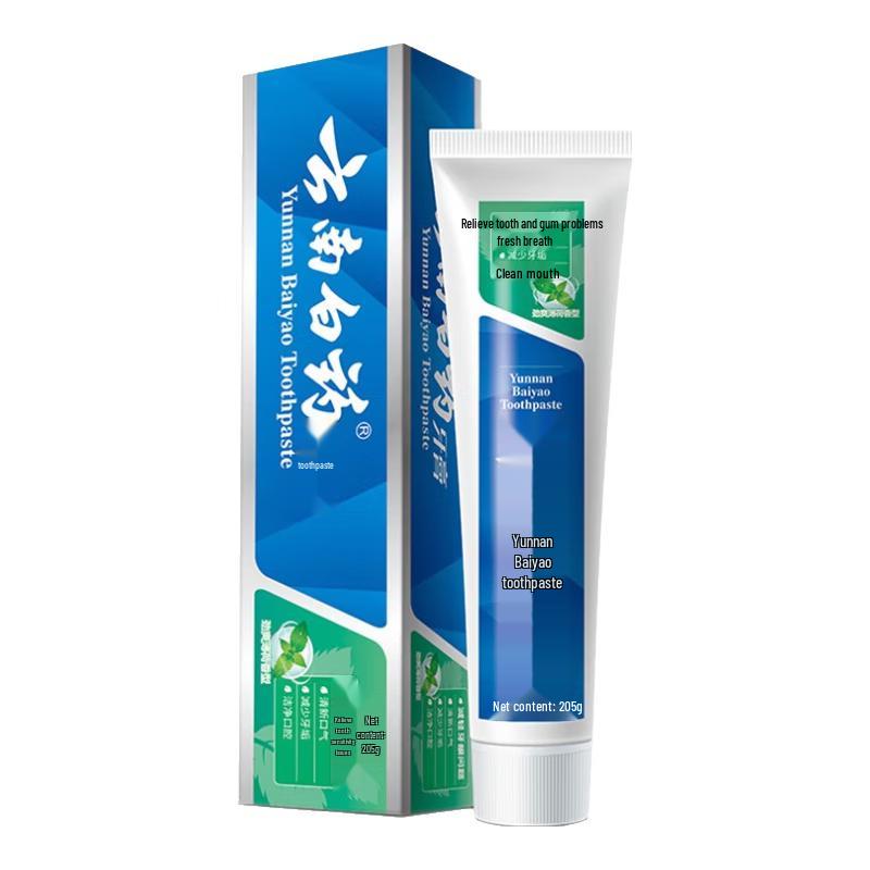 Yunnan Baiyao Refreshing Mint Toothpaste Duo Pack