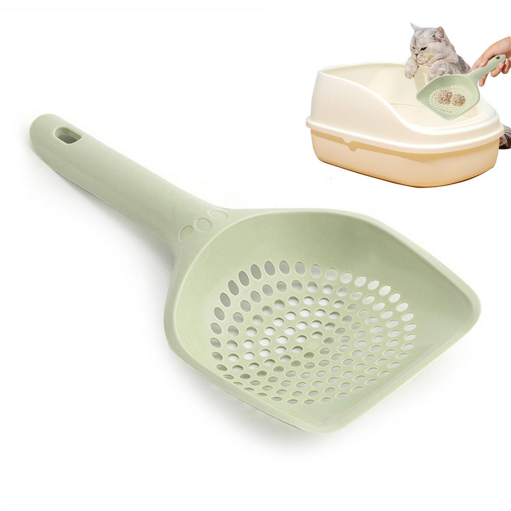 Cat Poop Shovel Scoop Non Stick Sifter Poop Cleaner Corner Shovel Fast And Convenient Cat Poop Scoop Ergonomic Cat Scooper For