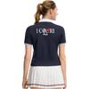 FILA Tennis Knitted Quick-Dry Short Sleeve Polo Shirt Women tops A51W623101F-NV