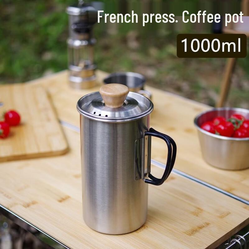 

OLOEY Stainless Steel Portable Coffee Pot