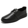 Scarpe da Chef da Uomo Antiscivolo Impermeabili in Pelle - Scarpe da Lavoro da Cucina Nere Resistenti all'Olio